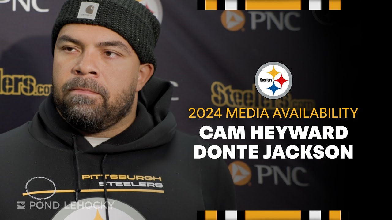 Cam Heyward, Donte Jackson Media Availability (Nov. 27) | Pittsburgh Steelers