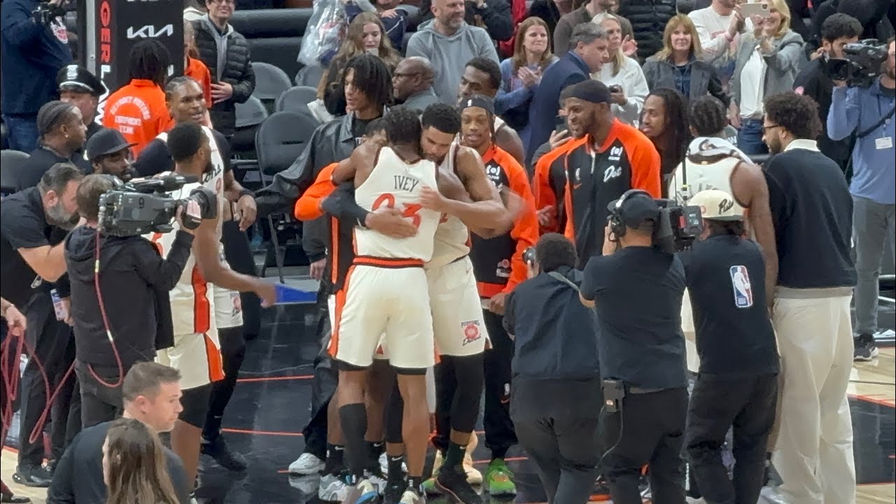 DETROIT PISTONS: JADEN IVEY GAME WINNER VS RAPTORS!