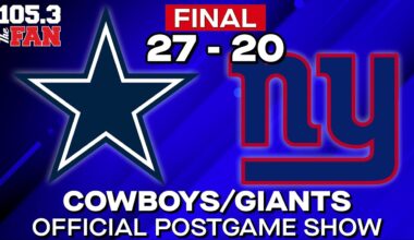 Cowboys 27, Giants 20: Official Dallas Cowboys Postgame Show