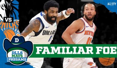 Kyrie Irving & the Mavericks look to knock off Jalen Brunson & the Knicks | MAVS PREGAME