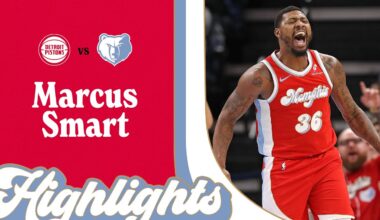 Marcus Smart Highlights vs Detroit Pistons