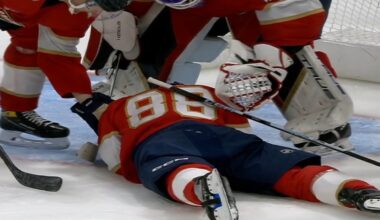 William Nylander High-Sticking, Double Minor Against Nate Schmidt