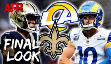 FINAL LOOK: Can New Orleans Saints Keep Win Streak Alive vs. Los Angeles Rams?