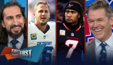 MUST-WIN Week 13: Lions, Cowboys, & Texans under the spotlight | NFL | FIRST THINGS FIRST