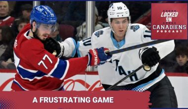 Montreal Canadiens lose to Utah, Guhle and Struble have a great game, has 3-on-3 OT run its course?