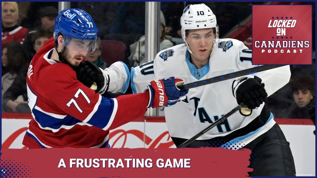 Montreal Canadiens lose to Utah, Guhle and Struble have a great game, has 3-on-3 OT run its course?