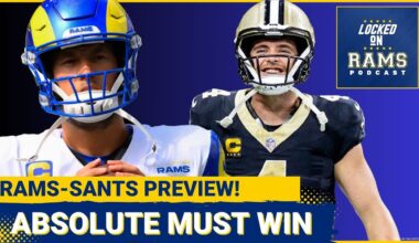 Rams vs. Saints Preview, How Rams Can Keep Playoff Hopes Alive With Win Over Saints!