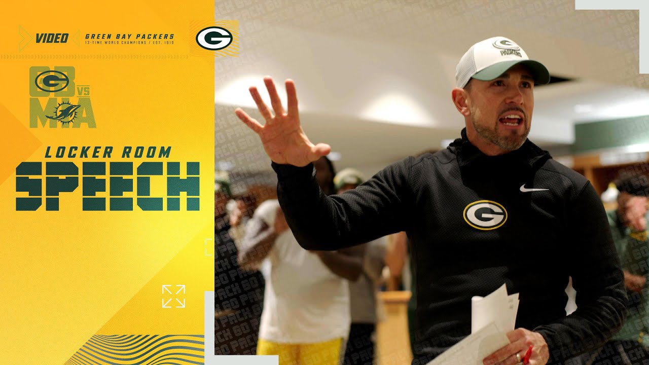Packers celebrate Thanksgiving victory over Dolphins