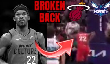 Miami Heat BEAT The Charlotte Hornets, Jimmy Butler BROKE His BACK!
