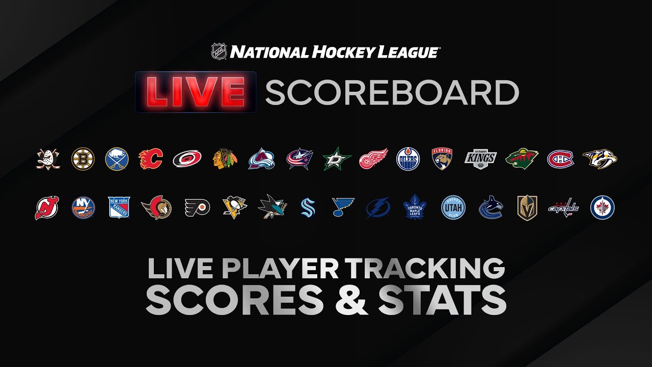 NHL Scores and Live Data Updates