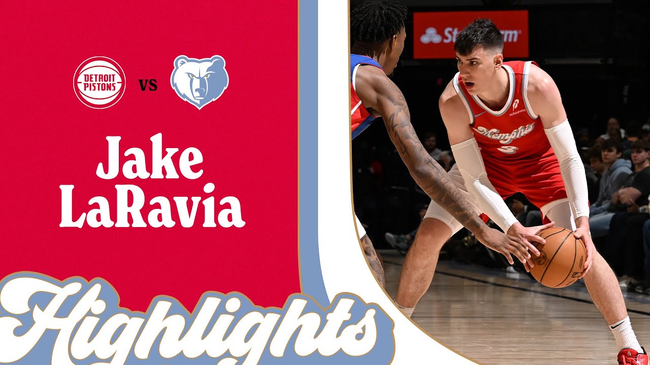 Jake LaRavia Highlights vs Detroit Pistons