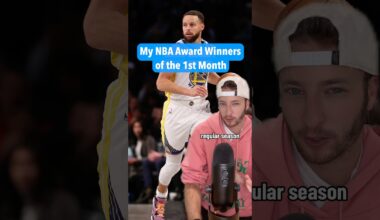 The NBA’s 1st Month Awards 🏆