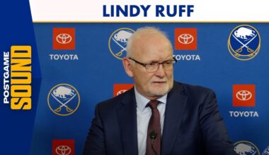 "You Have to be Comfortable With Being Uncomfortable" | Lindy Ruff After Loss to Canucks