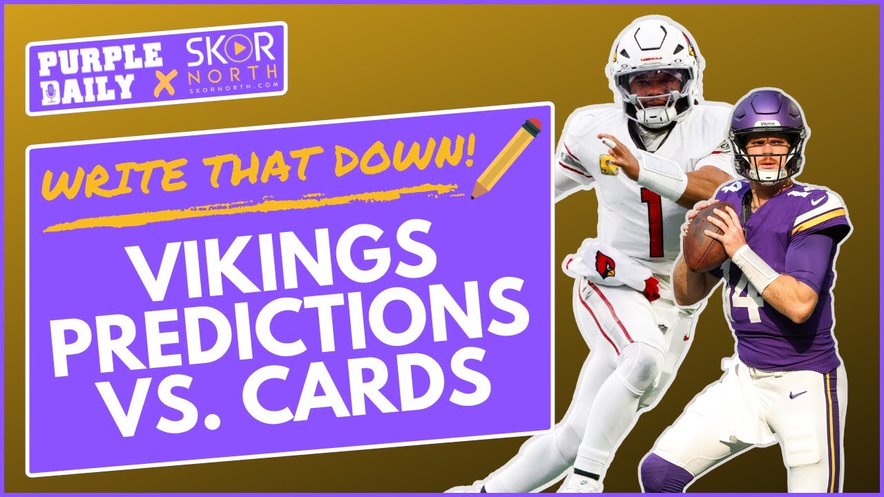 Minnesota Vikings predictions vs. Arizona Cardinals: Justin Jefferson, Sam Darnold and more