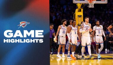 OKC Thunder at Los Angeles Lakers | Game Highlights | November 29, 2024