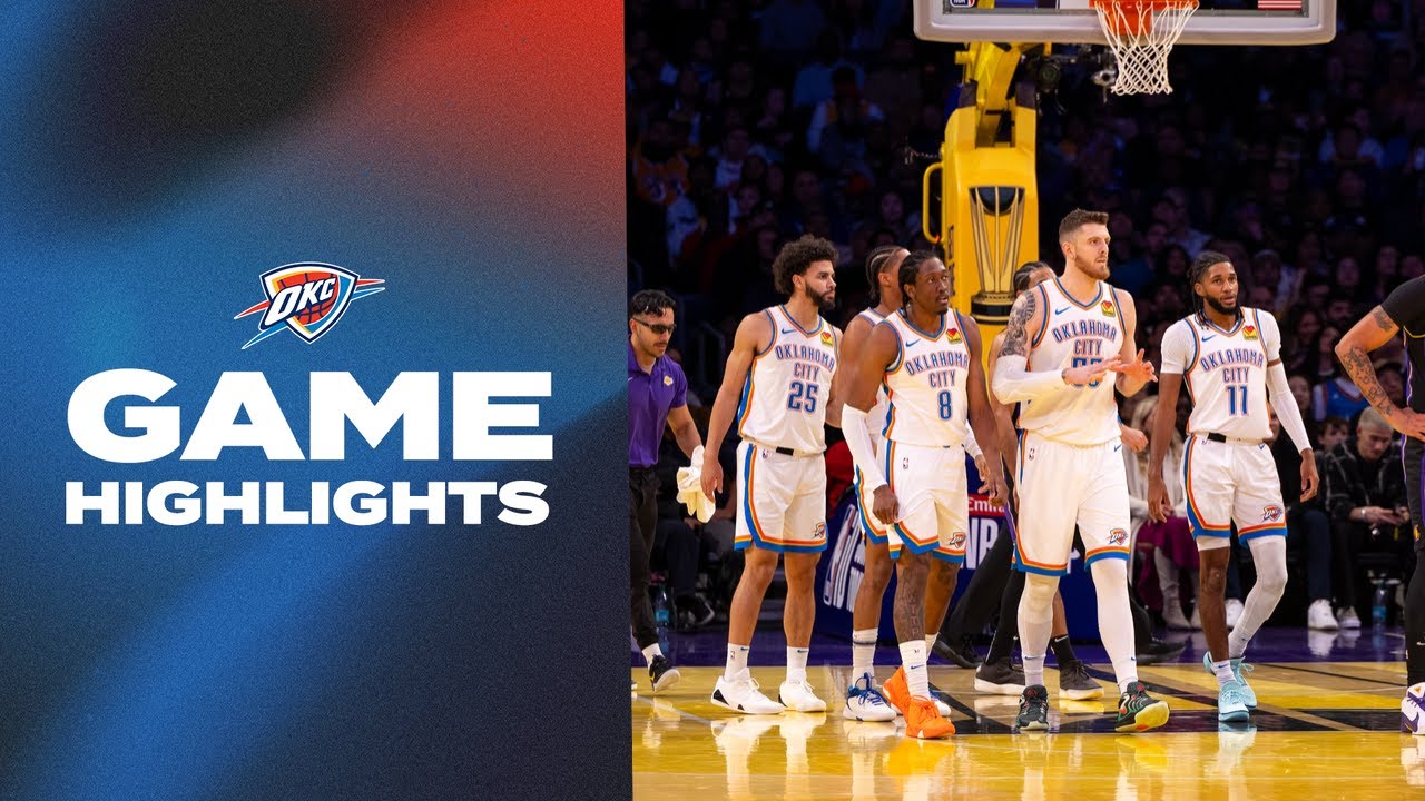 OKC Thunder at Los Angeles Lakers | Game Highlights | November 29, 2024