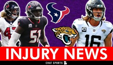 BREAKING NEWS: Trevor Lawrence Playing In Week 13 Texans vs. Jaguars