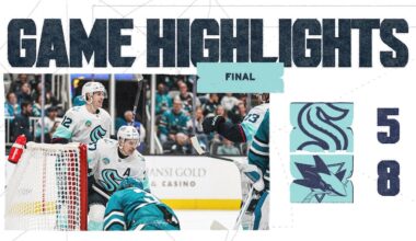 Seattle Kraken at San Jose Sharks | 11/29 Game Highlights