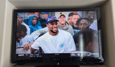 Saquon Barkley rockin' a Rockies hat.