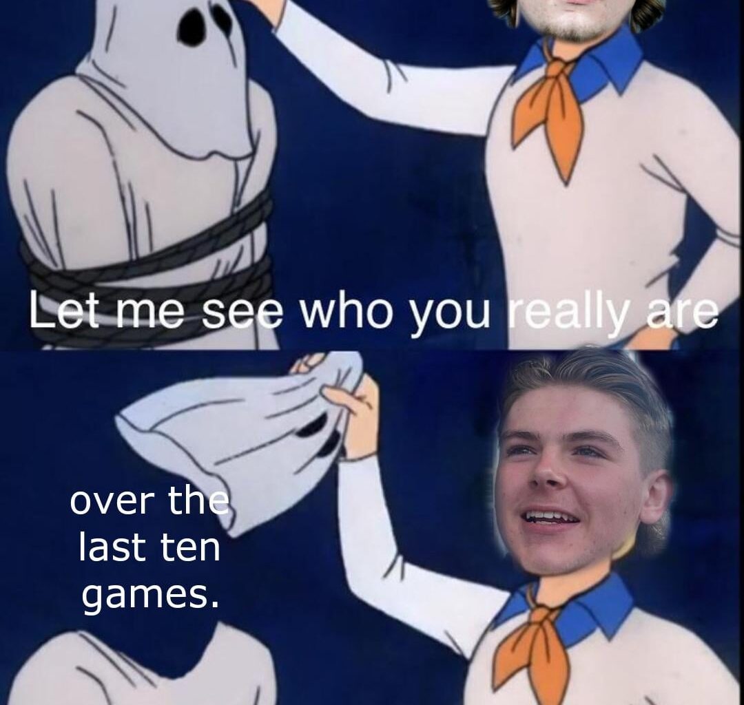 No Tage v Anaheim so here's an okay Benny meme