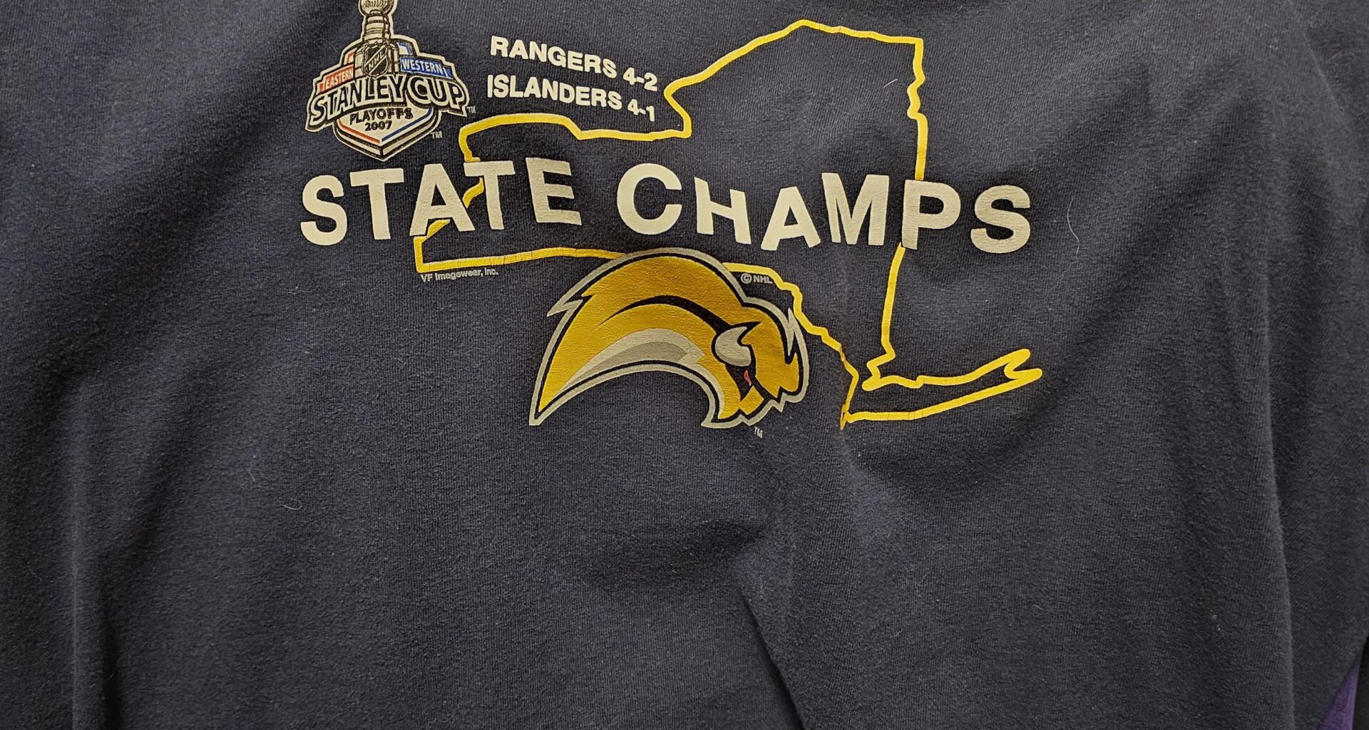 Throwback tshirt to when the Sabres dominated, won the presidents trophy and losing was unacceptable.