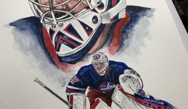 Watercolour of Connor