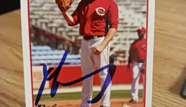 Posting a Reds autographed card every day until we win the World Series. Day 526: Matt Maloney