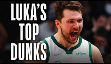 Luka Doncic dunk compilation
