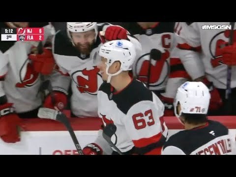 Jesper Bratt Hat Trick vs Florida Panthers 11/14/2024