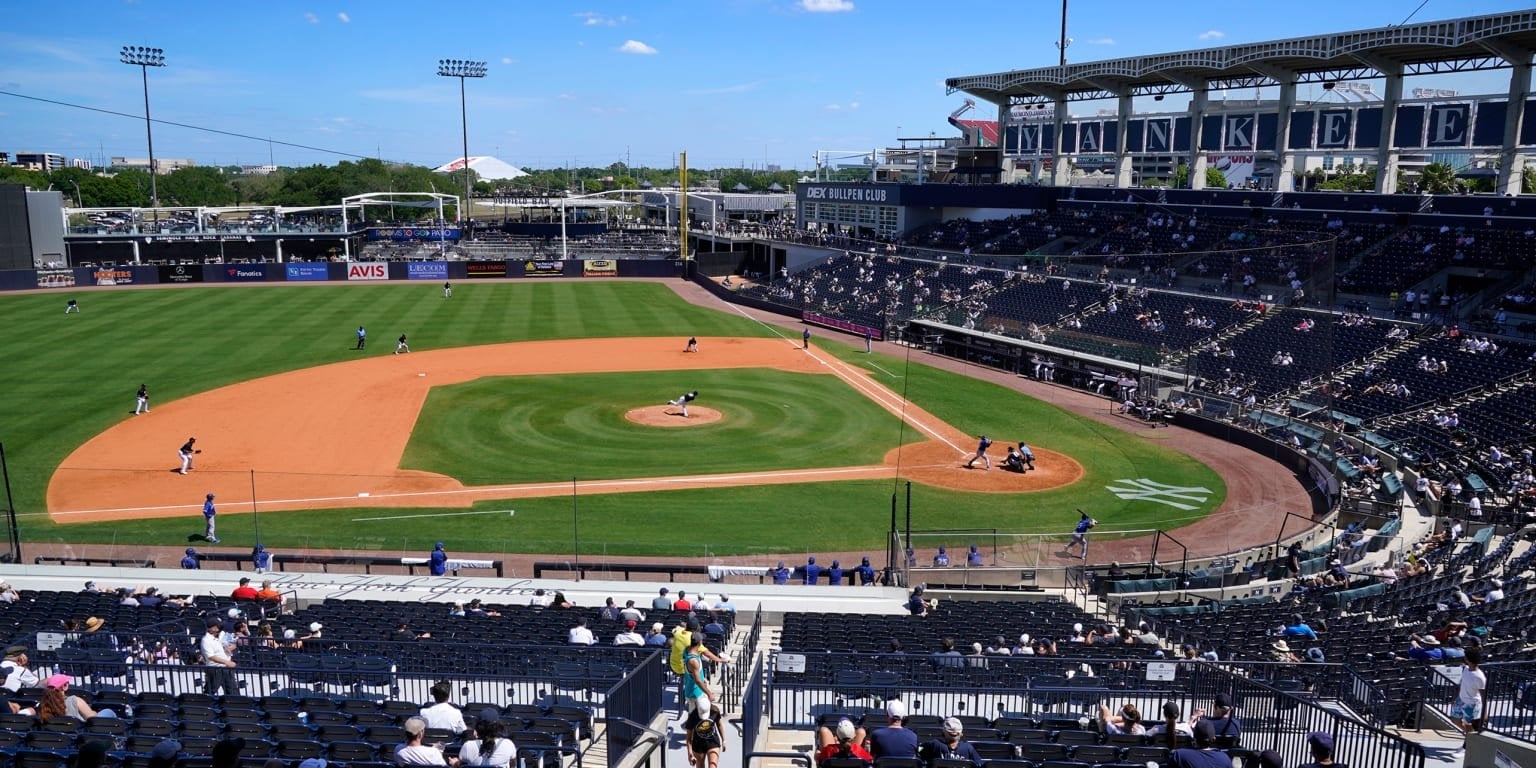 Rays to Play at Steinbrenner Field, the Yankees Spring Training Facility, in 2025