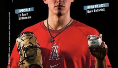 Aldegheri on the cover of Italian magazine Sport di Più