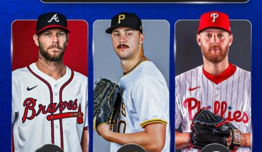 [MLB] Your 2024 @officialBBWAA NL Cy Young Award finalists: Chris Sale, Paul Skenes, Zack Wheeler