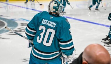 Preview/Lines #21: Sharks Carry 3 Goalies on Road Trip, Will Askarov Play?
