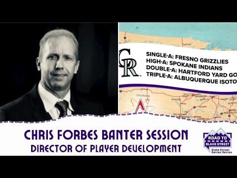 Chris Forbes, Director of Player Development, Banter Session
