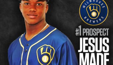 [Baseball America] NEW 2025 BREWERS TOP 10 PROSPECTS 🚨 Jesus Made has the chops to follow in the footsteps of Jackson Chourio as the organization’s next international star.