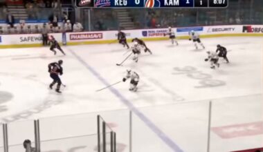 [Red Wings Prospects] Emmitt Finnie(7th round ‘23) 1 Goal 2 Assists +1 3 Shots 13/22 FOW in a 6-0 win. First Star ⭐️ of the game. Another impressive game from Finnie. Really created a lot of chances outside of the points. Also did a good job winning pucks back quickly. #LGRW 