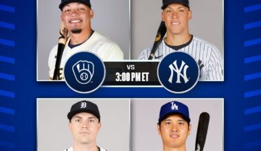 [MLB] ESPN announces an exclusive Opening Day doubleheader March 27th. Who’s ready for the 2025 season to begin?