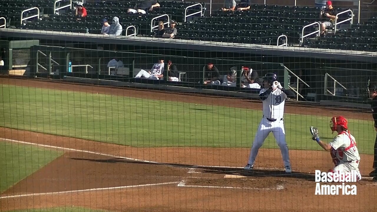 [Baseball America] No player has raised his stock in Arizona quite like Detroit slugger Josue Briceño. He’s up to 8 AFL homers.