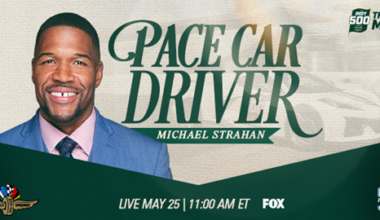 Pro Football Hall of Famer, FOX NFL Analyst Strahan To Drive Pace Car at 109th Indy 500