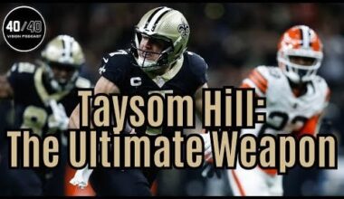 No Saints game this weekend so enjoy some Taysom Hill highlights instead
