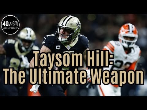 No Saints game this weekend so enjoy some Taysom Hill highlights instead