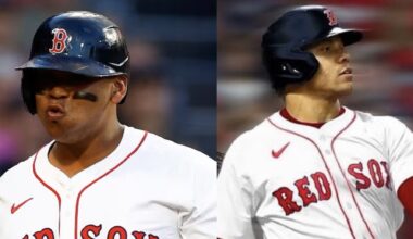 [Rodriguez] I ended a call and sources in #Boston informed me that the player (Juan Soto) talked for over an hour with Rafael Devers about the team. There is a 12-year offer for around $50M per season, and #Juansoto is interested in the idea of going to the Red Sox.