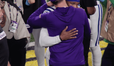 [Mic'd Up] Kevin O'Connell to Anthony Richardson postgame: "You're going to play a long time in this league."