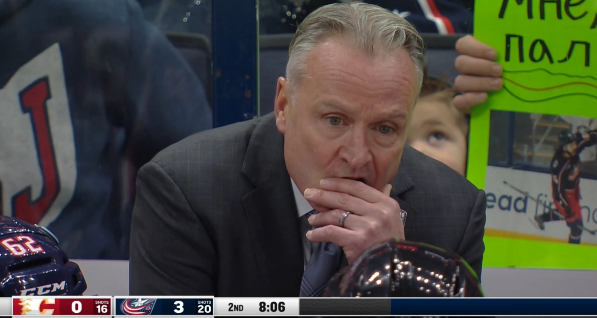 Dean Evason's reaction while talking to the referee