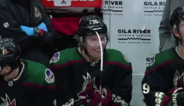 11/20/21 - The Arizona Coyotes recorded their first home OT win in 3yrs when Clayton Keller scored 25sec into OT. Dang, I miss these guys!