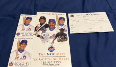Throwback 2005 “New Mets” Ticket Sales Information