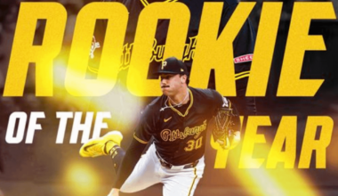 PAUL SKENES IS THE NL ROOKIE OF THE YEAR😤🏆