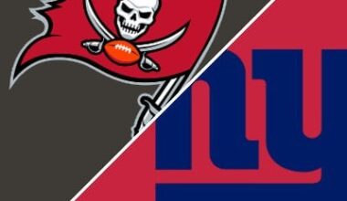 Game Thread: Tampa Bay Buccaneers (4-6) at New York Giants (2-8)