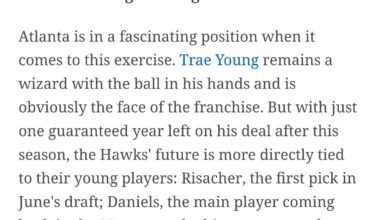 ESPN.com lists the Hawks at 26 in their NBA "Big 3" rankings. Seems they forgot someone. 🤔