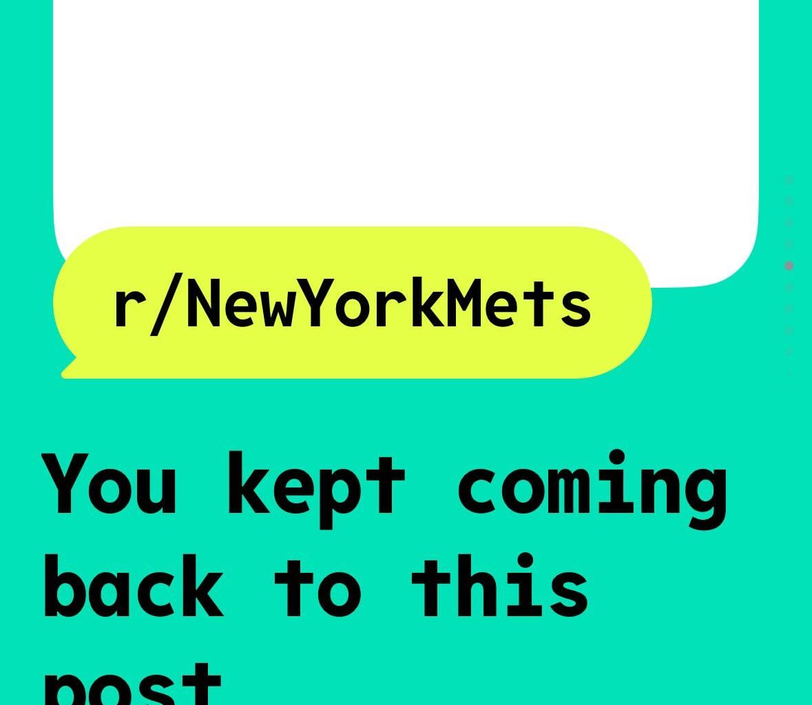 Wonder why I kept coming back